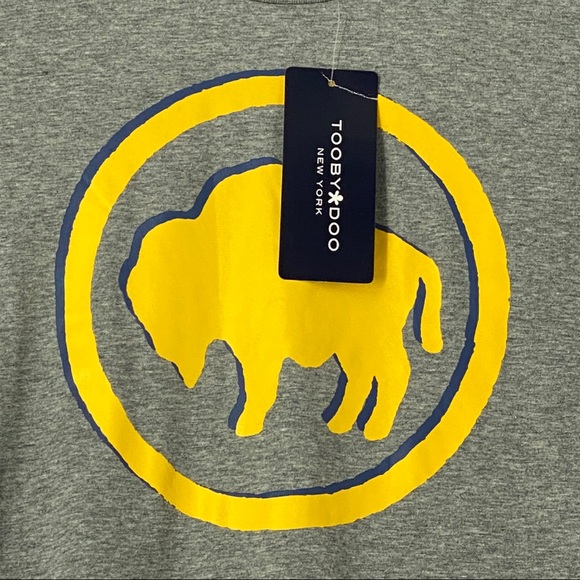 Tooby Doo Camp Buffalo Short Sleeve T-Shirt Sz 10 - Picture 2 of 11